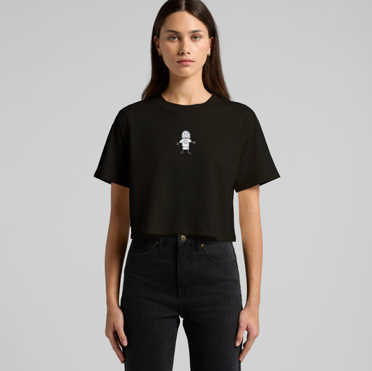 Sad Girl Crop Street Tee