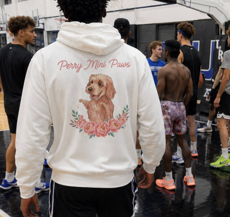 Perry Mini Paws hoodie courtside