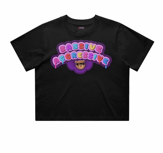 Sassive Aggressive Street Crop Tee