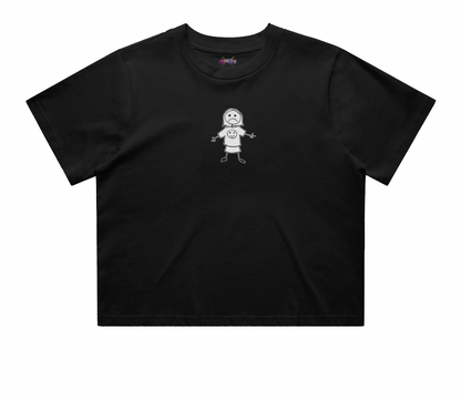 Sad Girl Crop Street Tee