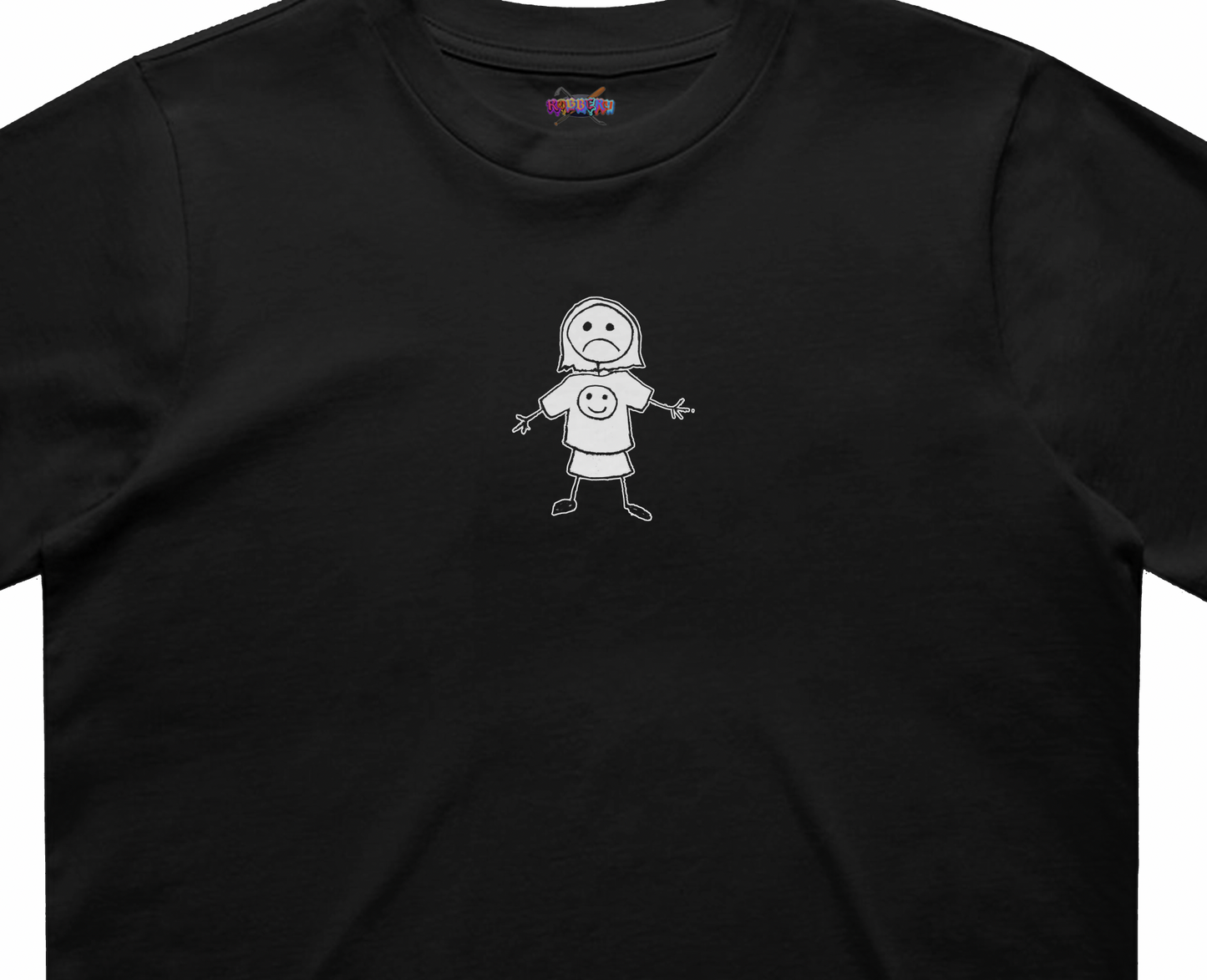 Sad Girl Crop Street Tee