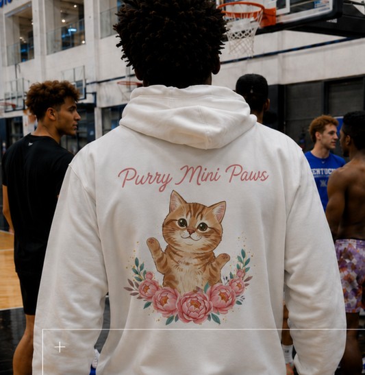 Purry Mini Paws Hoodie