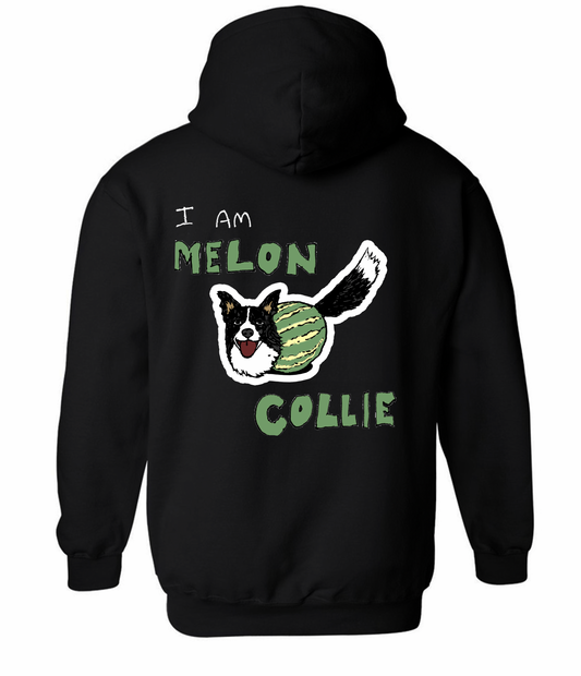 Melon Collie Hoodie - Black
