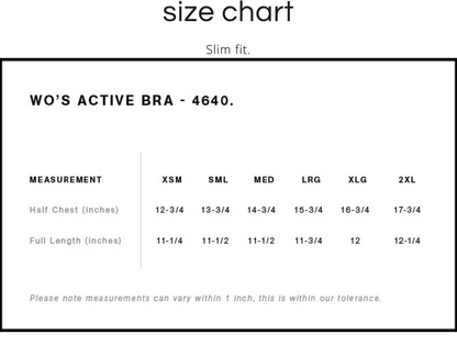 Don't Approach Sports Bra