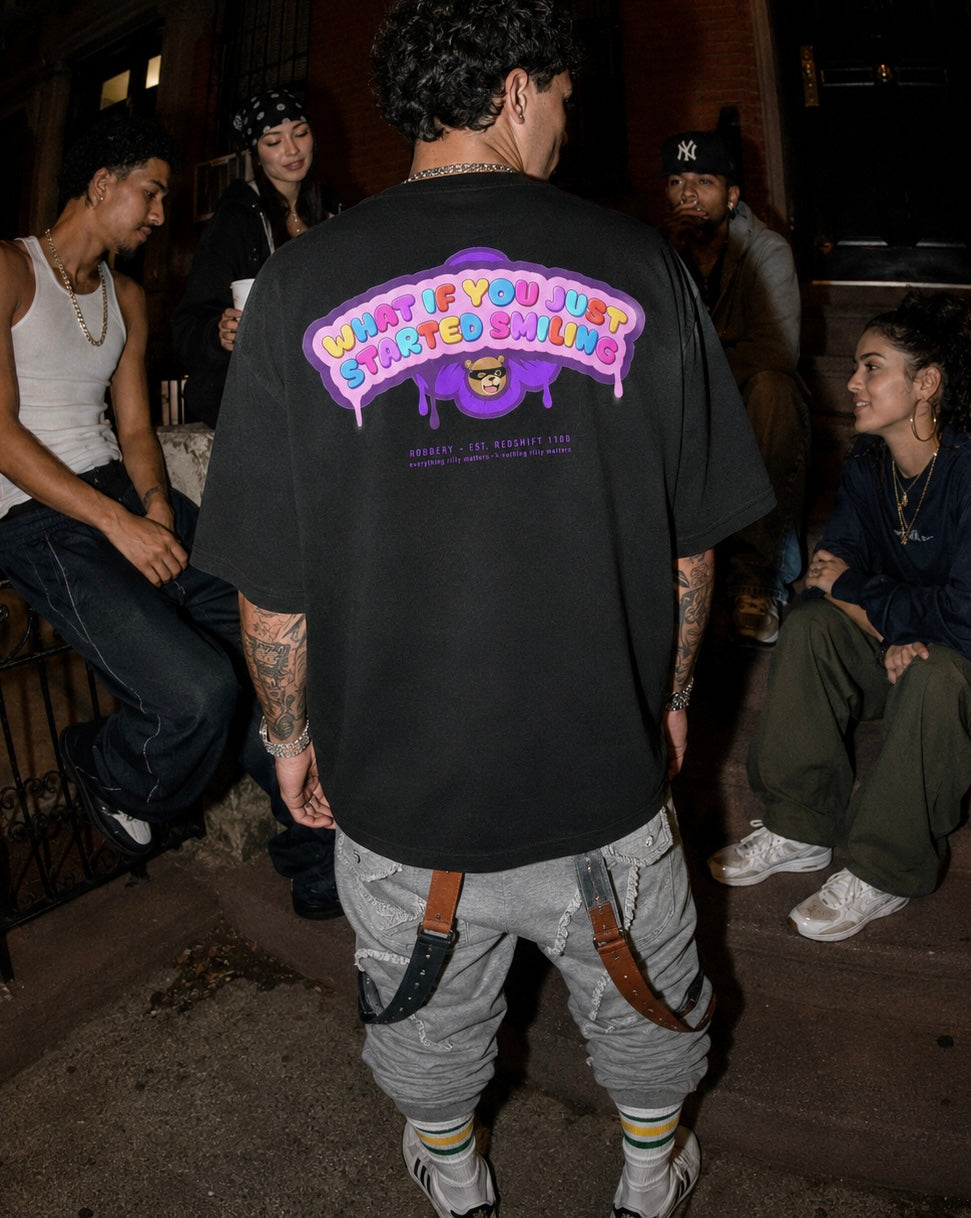 What If You Just Started Smiling tee Brooklyn night